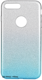 Samsung Galaxy A60 Kék csillám mintás szilikon tok
