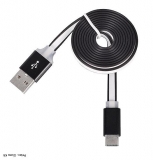 Töltő zsinor  USB- Mikro USB fekete
