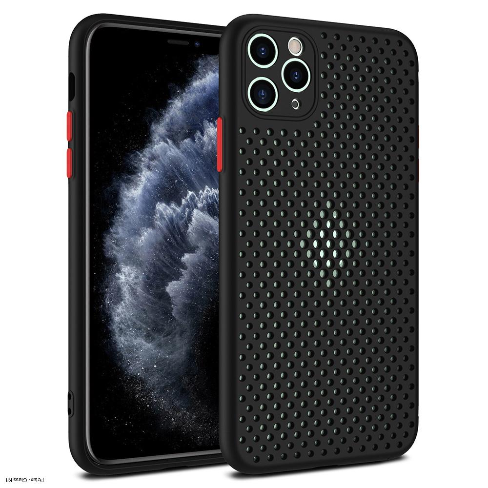 Iphone 12 Pro Max Breath szilikon tok fekete