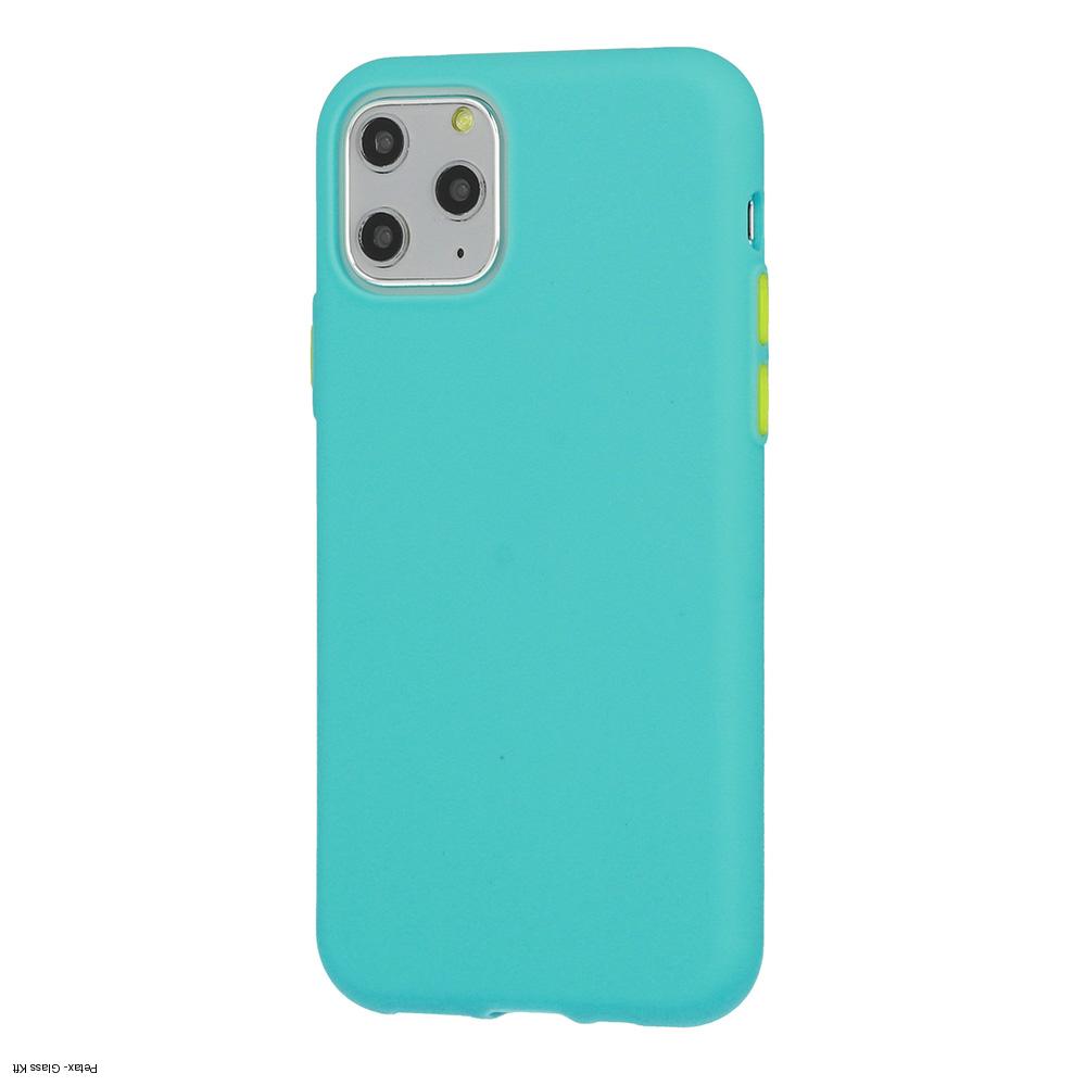 Huawei Y5P-re Solid szilikon tok zöld