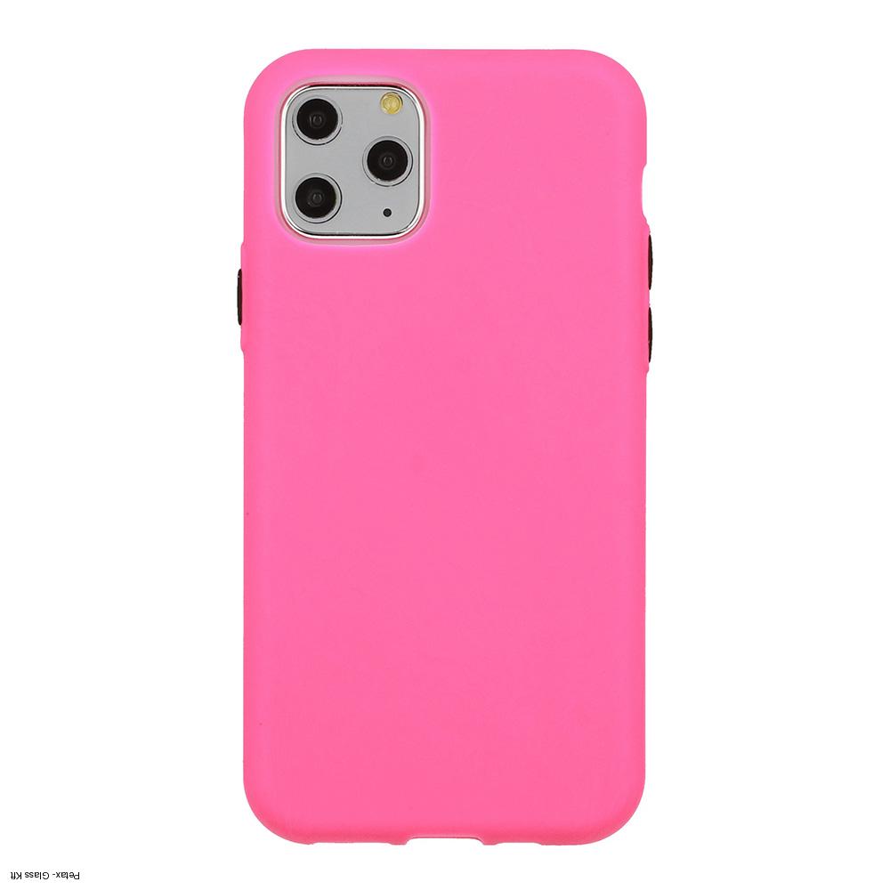 Lg K51S-ra Solid szilikon tok pink
