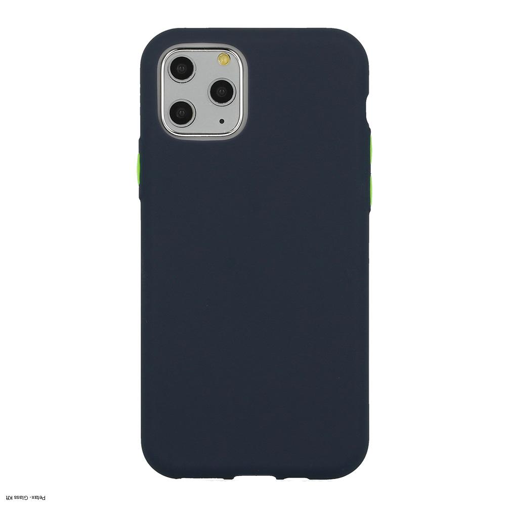 Samsung Galaxy A71-re Solid szilikon tok kék