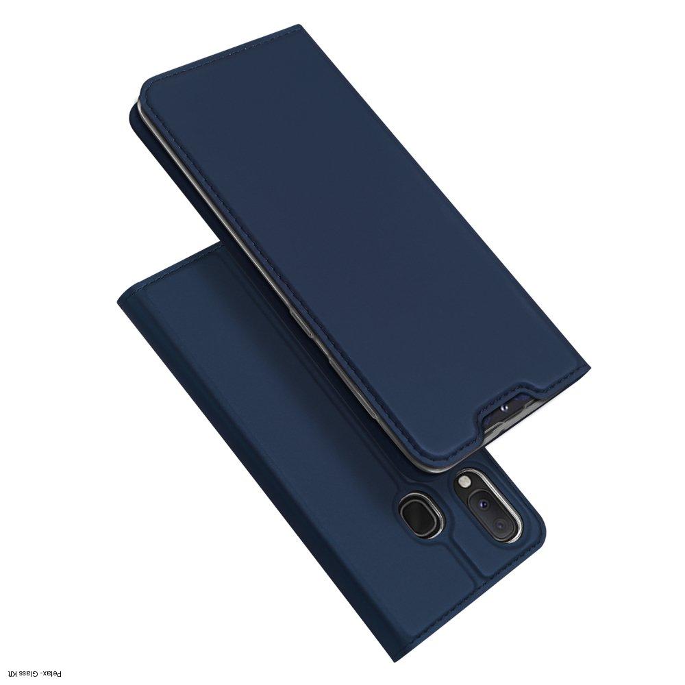 DUX DUCIS Samsung Galaxy A72 4G bőrtok kék