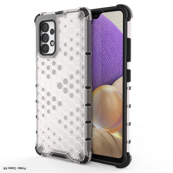 Méhsejt mintás tok gélkerettel a Samsung Galaxy M53 5G átlátszó