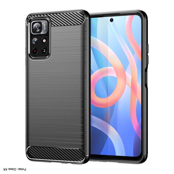 Carbon Case Rugalmas Cover TPU tok XIAOMI Redmi NOTE 11 PRO+ 5G