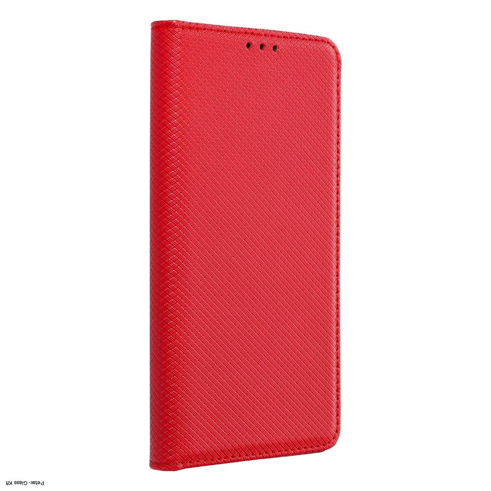 Smart Case book tok XIAOMI Redmi NOTE 11 PRO+ 5G piros