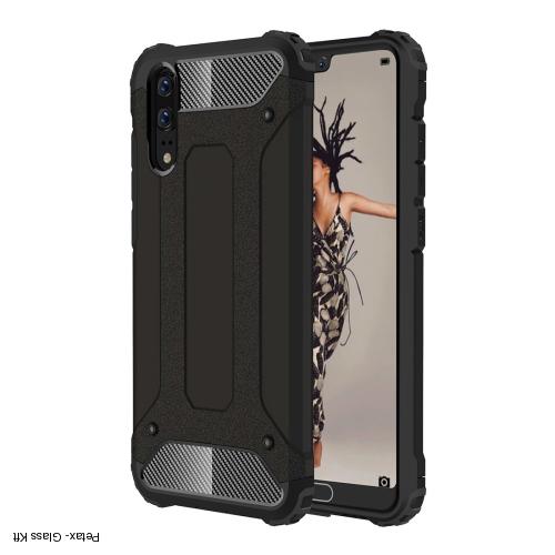 Huawei P30 Lite ütésálló tok fekete