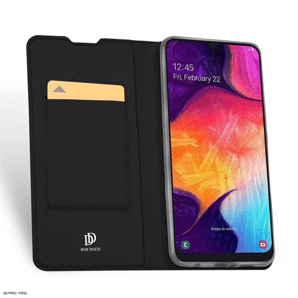 Huawei P40 Lite 5G/ Nova 7 SE Fekete flip tok