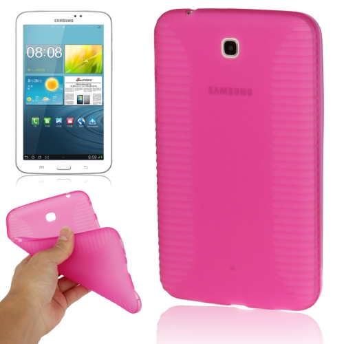 Szilikon tok/ pink / Samsung Galaxy Tab3 (7.0)