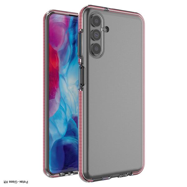 SPRING CASE GÉL TOK SZÍNES SAMSUNG GALAXY A13 5G VILÁGOS RÓZSASZÍN
