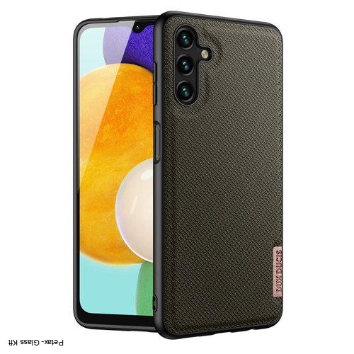 Dux Ducis Fino tok nejlonnal borított Samsung Galaxy A13 5G  zöld