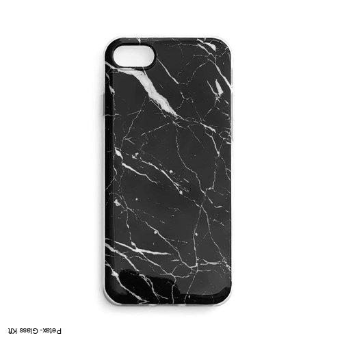 Wozinsky Marble TPU tok Samsung Galaxy A12 / Galaxy M12 fekete