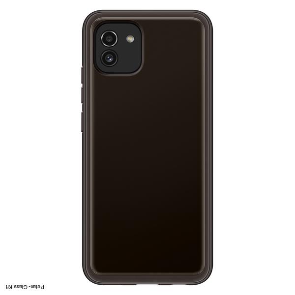 Samsung Soft Clear Cover Samsung Galaxy A03 fekete (EF-QA036TTEGEU)