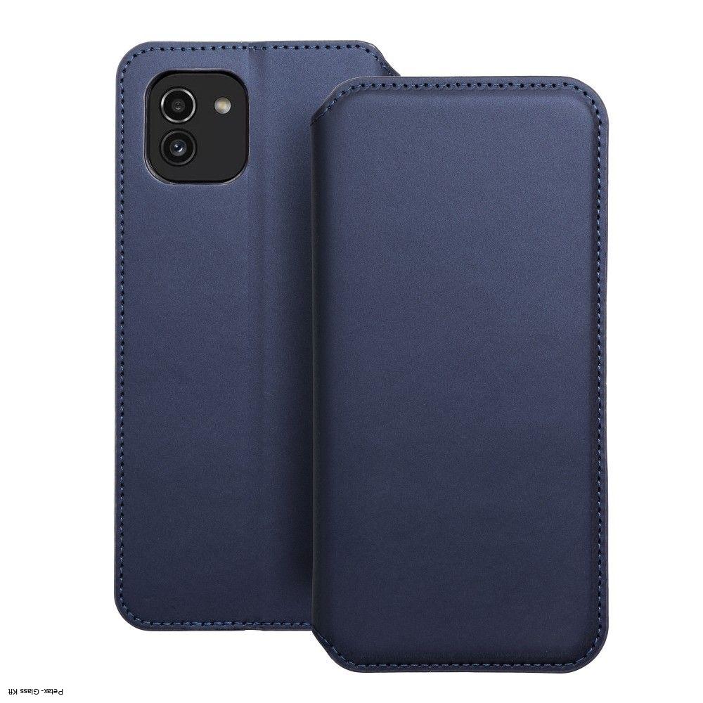 Dual Pocket book tok Samsung galaxy A03 kék