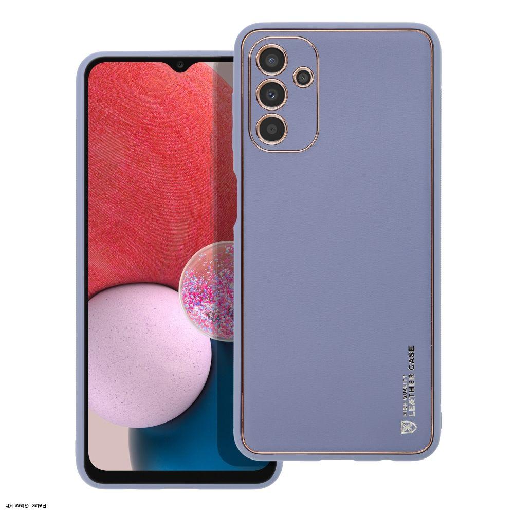 LEATHER hátlap SAMSUNG Galaxy A13 5G / A04S kék