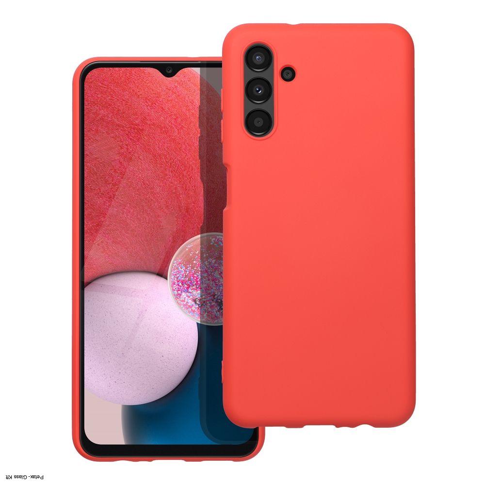 SILICONE Case SAMSUNG Galaxy A13 5G / A04S piros