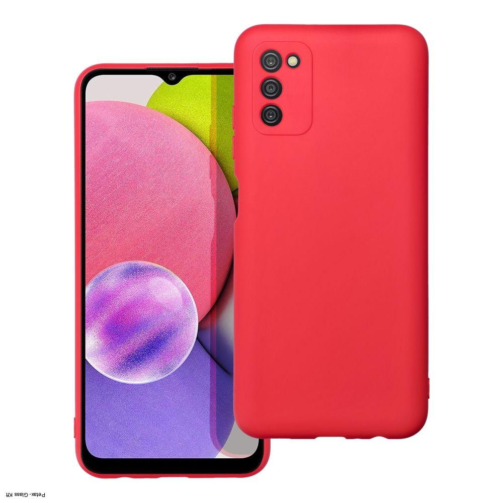 SOFT Case tok SAMSUNG Galaxy A03S piros