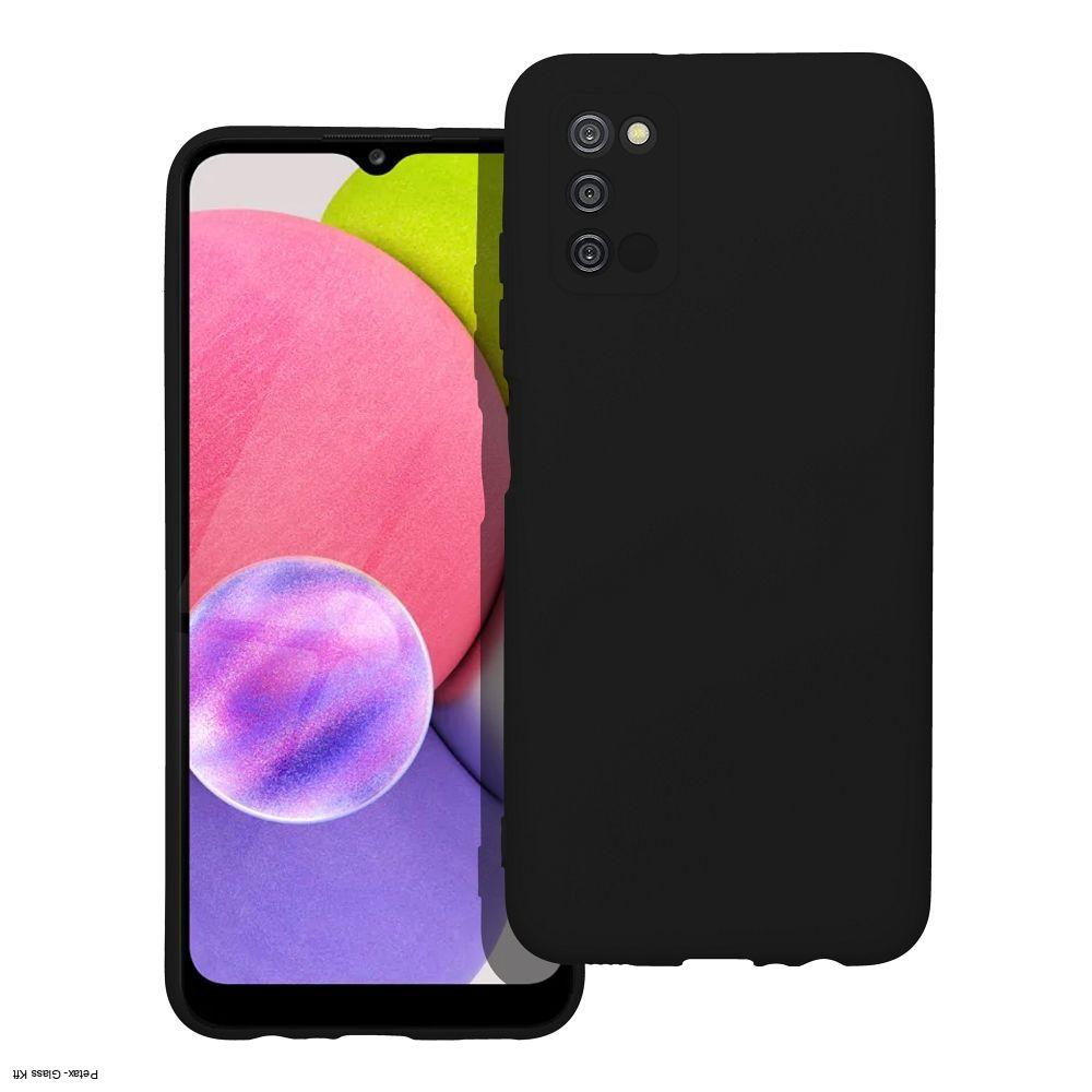 Szilikon tok SAMSUNG Galaxy A03S fekete