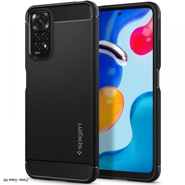 SPIGEN RUGGED ARMOR XIAOMI REDMI NOTE 11 / 11S MATT FEKETE