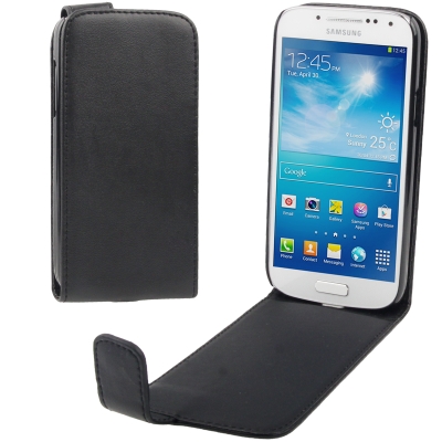 Fekete flip tok/Samsung Galaxy S4 mini/i9190