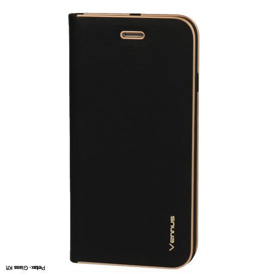 Huawei Mate 20 Lite fekete Luna mágneses tok