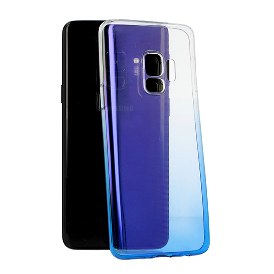 Huawei P20-ra Ombre szilikon tok kék