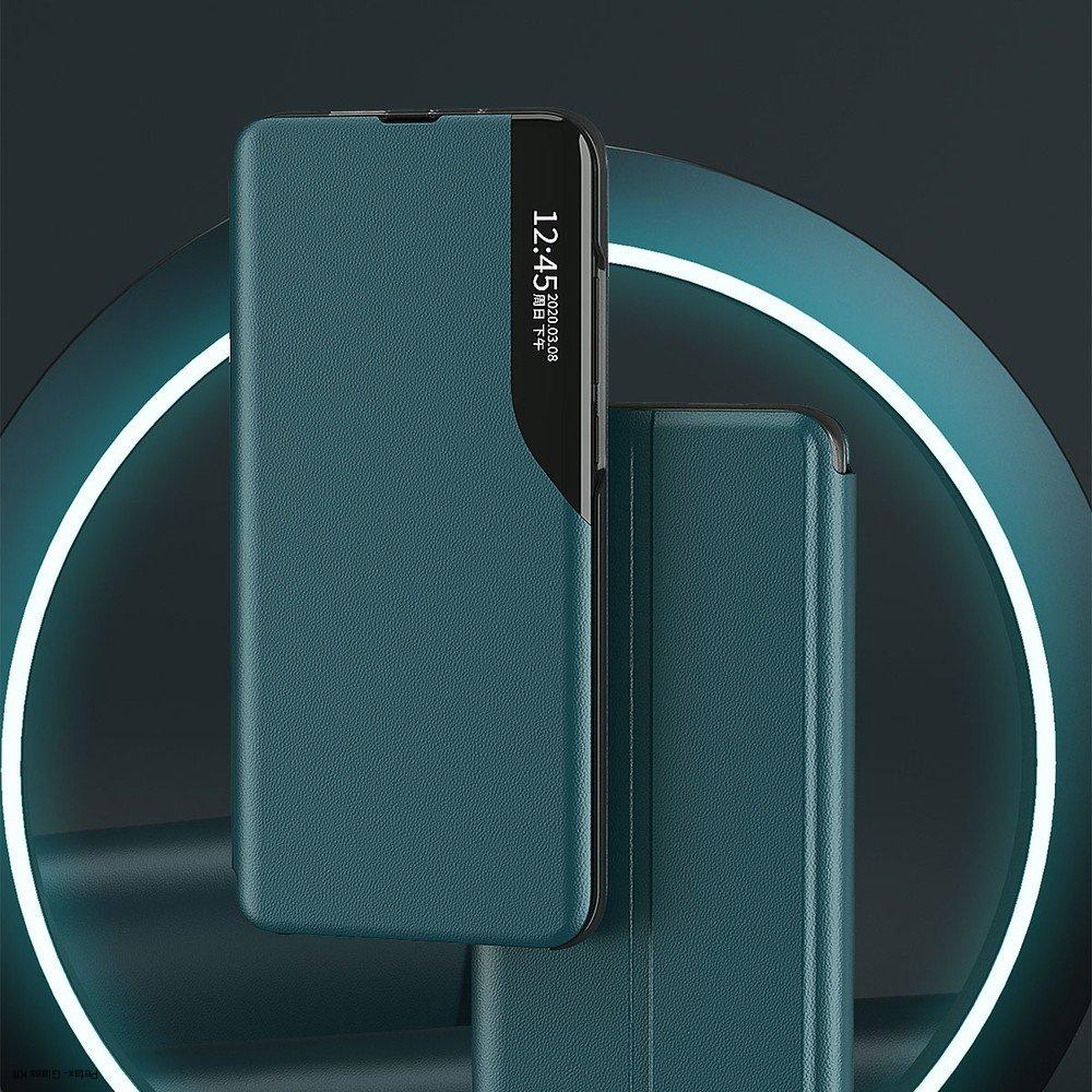 Samsung Galaxy A51-re piros Eco Leather View Case tok 
