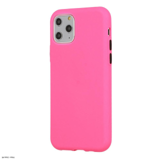 Iphone 11 Pro-re Solid szilikon tok pink