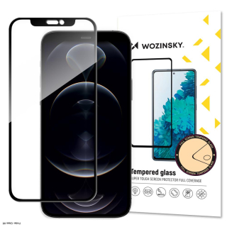 Wozinsky edzett üveg tokbarát kerettel iPhone 14 Pro fekete