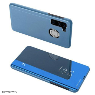 Clear View Case Samsung Galaxy A03S kék