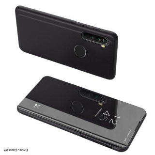 Clear View Case Samsung Galaxy A03s fekete