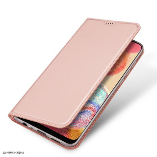 Dux Ducis Skin Pro Bookcase típusú tok Samsung Galaxy A03s rózsaszín