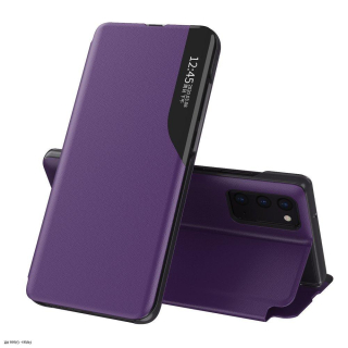 Eco Leather View Case fliptok Samsung Galaxy M51 lila