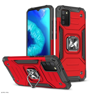 Wozinsky Ring Armor Case tok Samsung Galaxy M51 piros