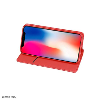 Samsung Galaxy A32 (5G) piros smart book kék flip tok