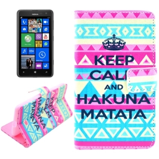 Nokia Lumia 625 mintás flip tok