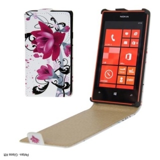 Nokia Lumia 520 mintás flip tok