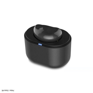 Remax RB-T25 Bluetooth 5.0 Earbud töltő tálcával - fekete