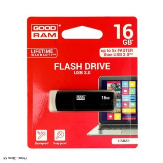 GOODRAM 16GB UMM3 USB 3.0 Pendrive Fekete 
