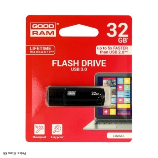 GOODRAM 32GB UMM3 USB 3.0 Pendrive Fekete 