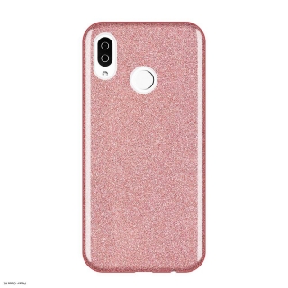 Xiaomi Redmi Note 7-ra Wozinsky Glitter Case tok pink