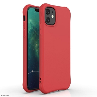 Iphone 11-re  Soft color szilikon tok menta piros
