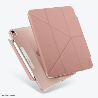 iPad Air 2020 UNIQ Camden védőtok pink (antimikrobiális)