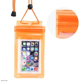 Vízálló telefon tok orange