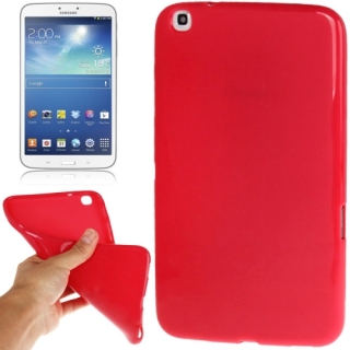 Szilikon tok/ piros / Samsung Galaxy Tab3 (8.0)