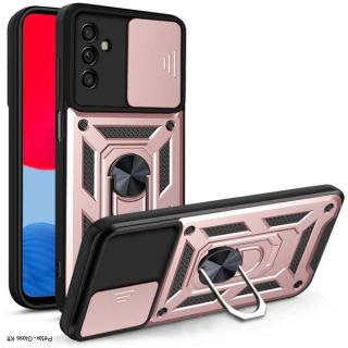 Hibrid Armor Camshield tok Samsung Galaxy A13 5G  pink kamerafedéllel