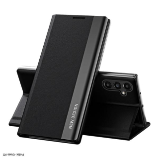 Sleep Case Pro tok  Samsung Galaxy A13 készülékhez, fekete kihajtható állvánnyal