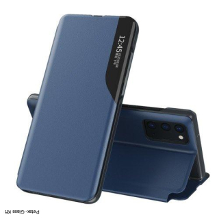 Eco Leather View könyv tok Samsung Galaxy A12 / M12 kék