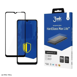 Samsung Galaxy A12 / A32 5G Fekete - 3mk HardGlass Max Lite 