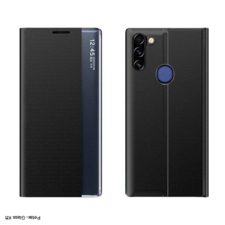Sleep Case flip tok Smart ablakos Samsung Galaxy A11 / M11 fekete